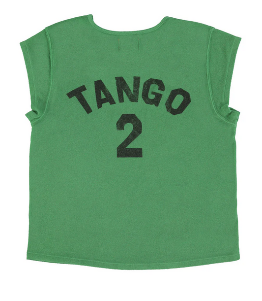 sisters department - short sleeve t shirt, green, tango - Lubus & moi