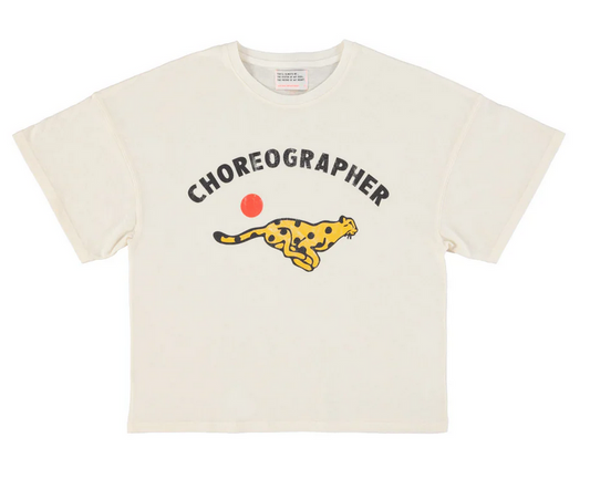 sisters department - t shirt, short sleeves, ecru, choreographer - Lubus & moi