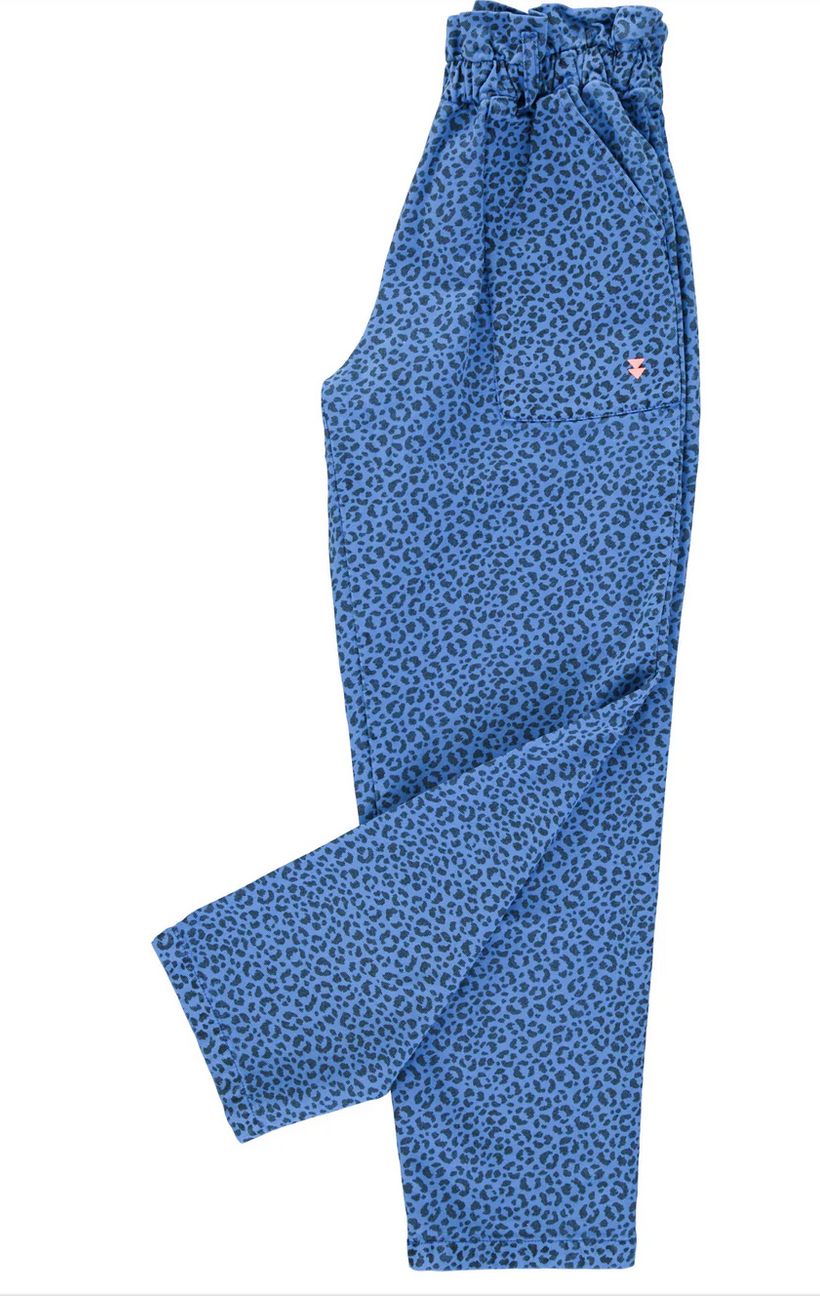 sisters department - trousers blue with animal print - Lubus & moi