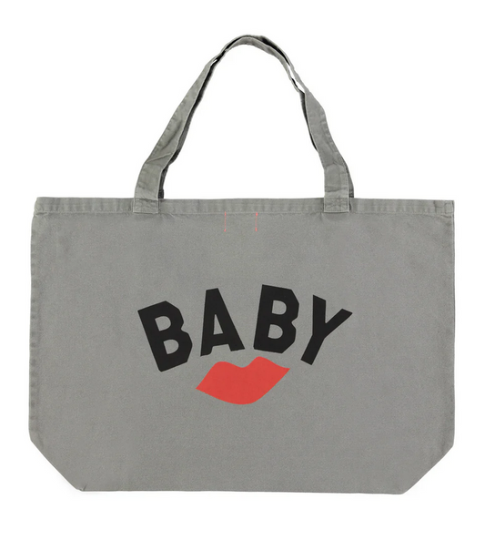 sisters department - XL bag, grey, baby print - Lubus & moi
