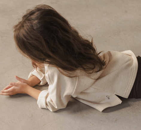 phil & phae - loose sweater linen-blend essential, natural - Lubus & moi