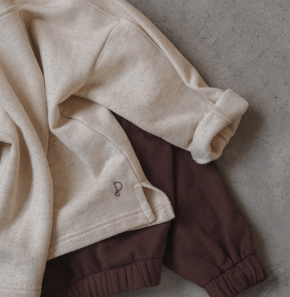 phil & phae - loose sweater linen-blend essential, natural - Lubus & moi
