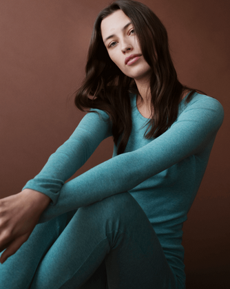serendipity organics - slim tee, nile - Lubus & moi