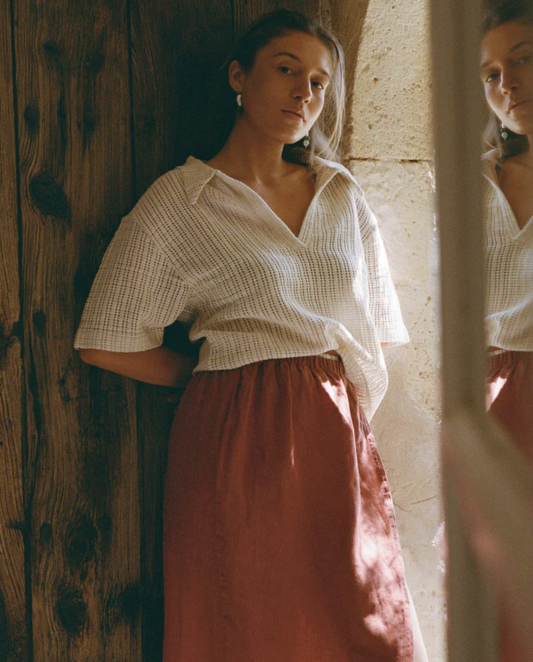 nénés paris - susan robe, terracotta - Lubus & moi