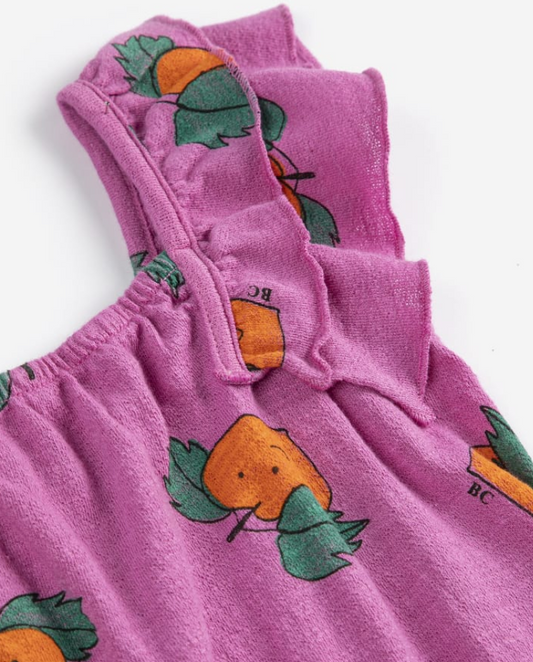 bobo choses kids - tangerine dress - Lubus & moi