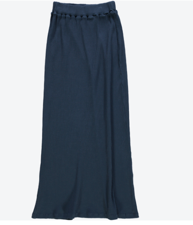 poudreorganic - jupe longue cosmos midnight navy - Lubus & moi