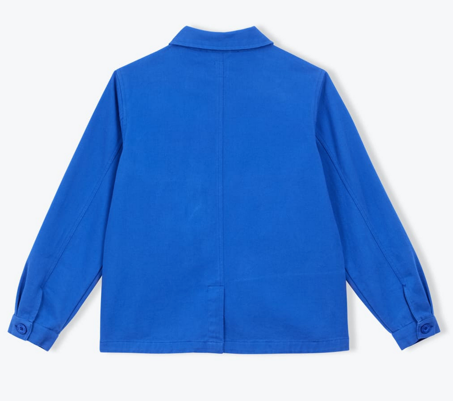 AP woman - veste femme coton rustique, cobalt