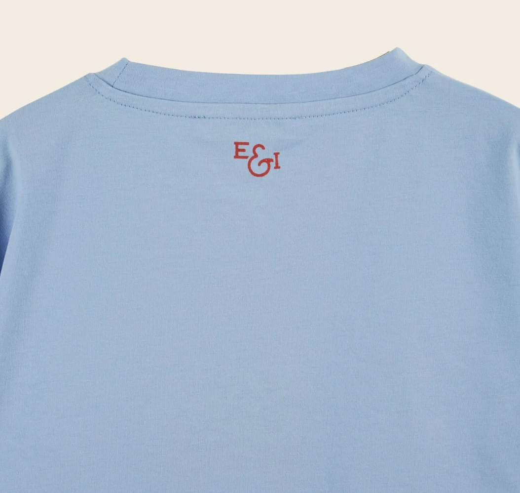 emile & ida enfants - shirt fruit, ciel