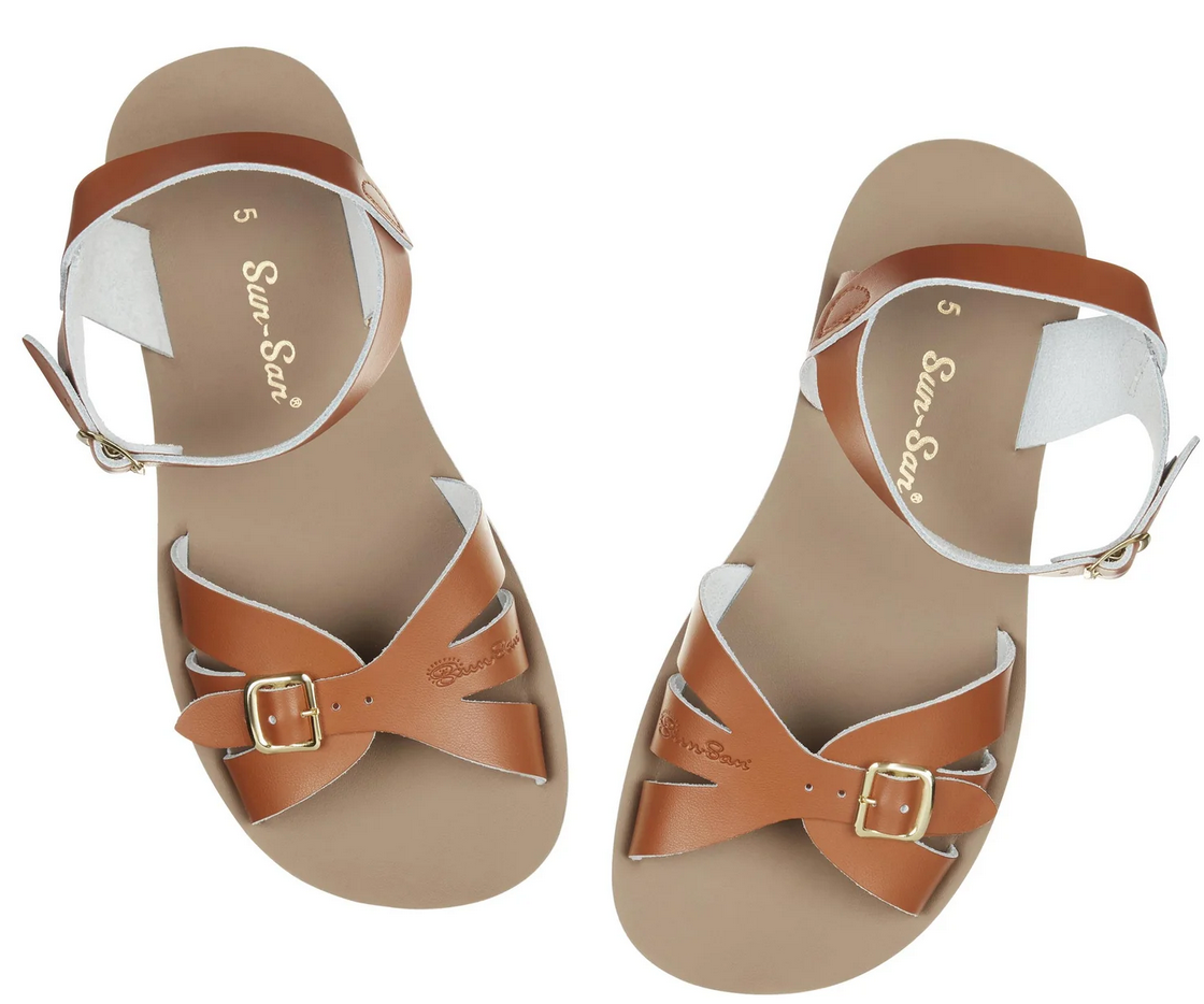 salt water sandals - adults boardwalk tan