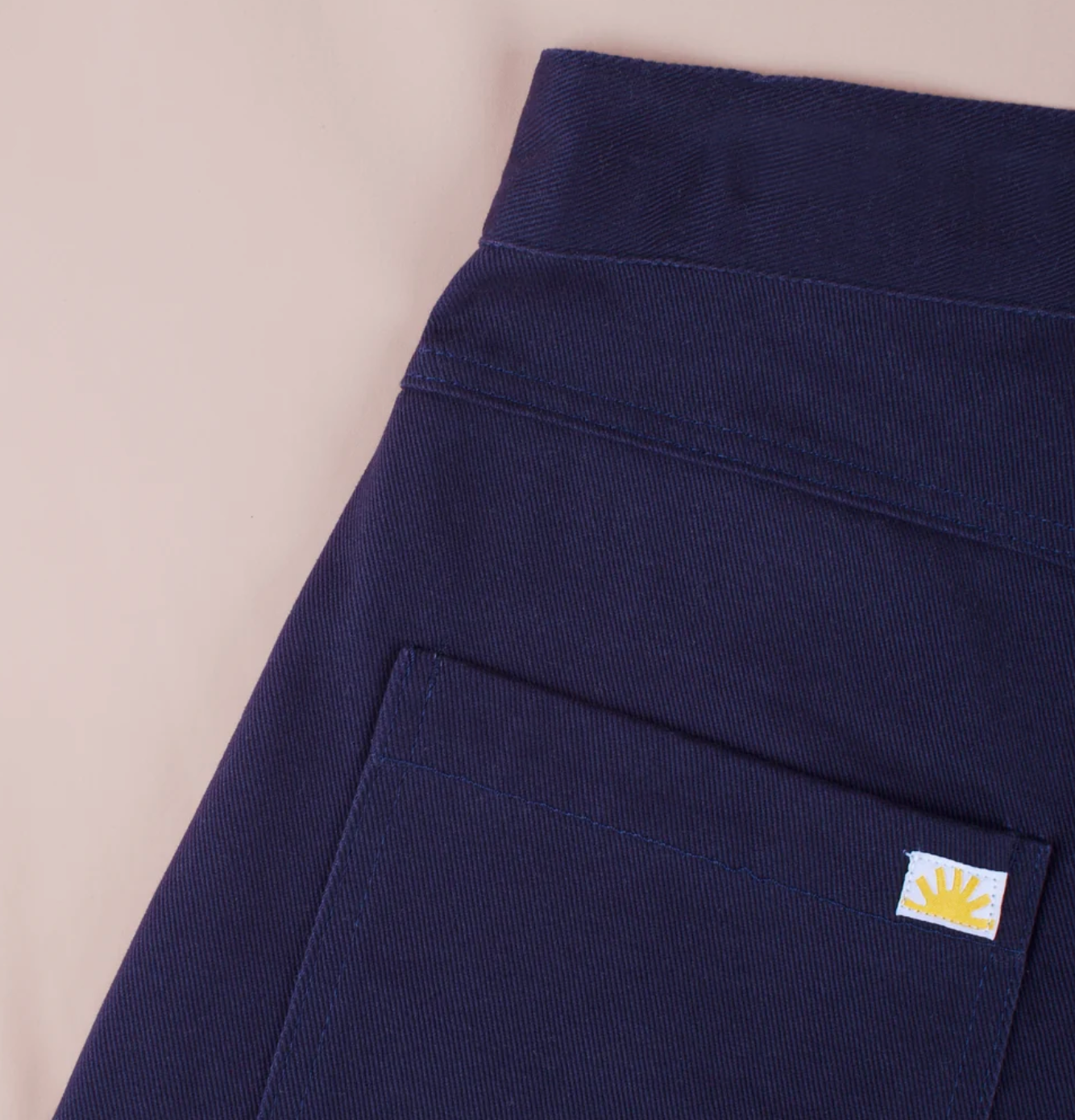 L.F.MARKEY - mason trouser navy / drop 2