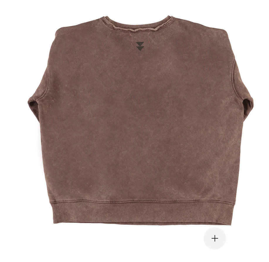sisters department - sweatshirt, brown, sweet