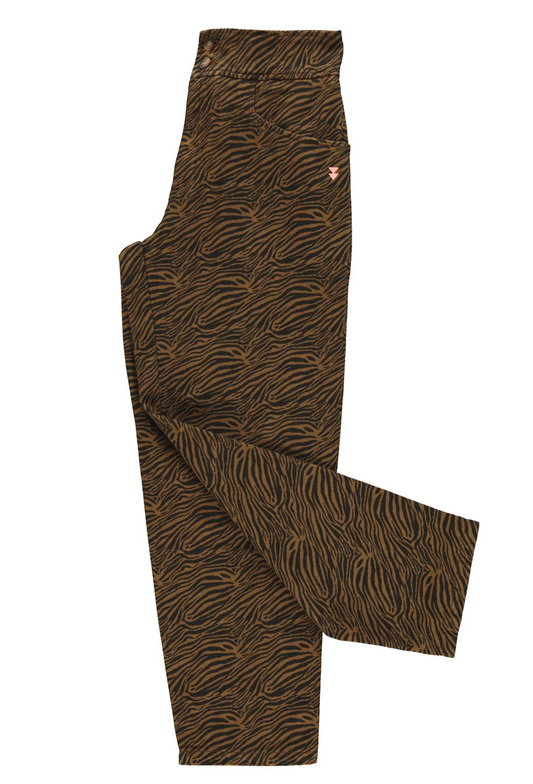 sisters department - trousers, brown, zebra