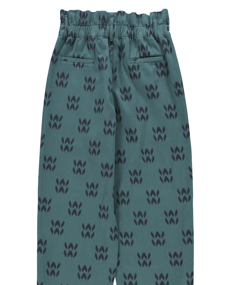 sisters department - trousers, petrol blue, ethnic
