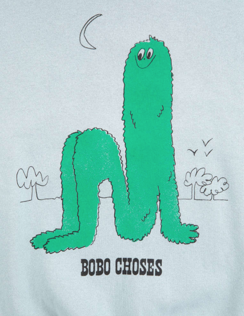 bobo choses kids - long puff hoodie