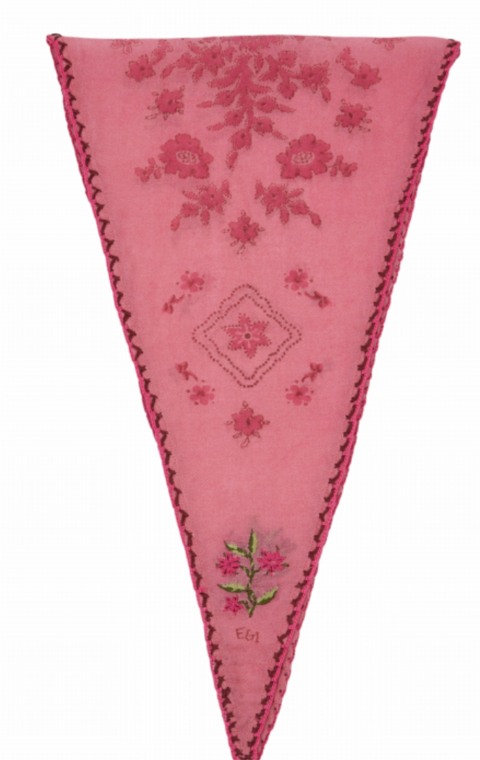 emile & ida femmes - foulard daisy, rose