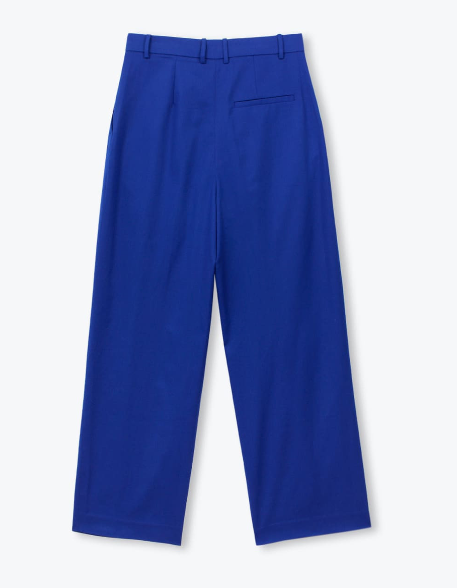 AP woman - pantalon à pinces femme, cobalt