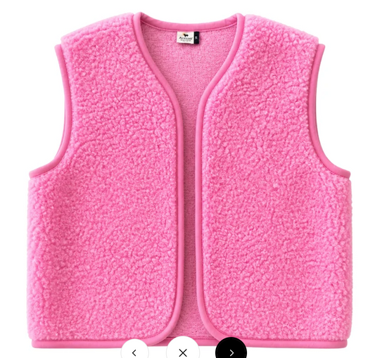 alwero - gilet camino uni, bubble gum, light