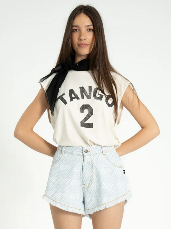 sisters department - short sleeve t shirt,ecru, 2 tango - Lubus & moi