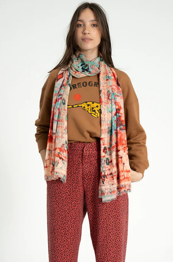 sisters department - sweatshirt, brown, choreographer - Lubus & moi