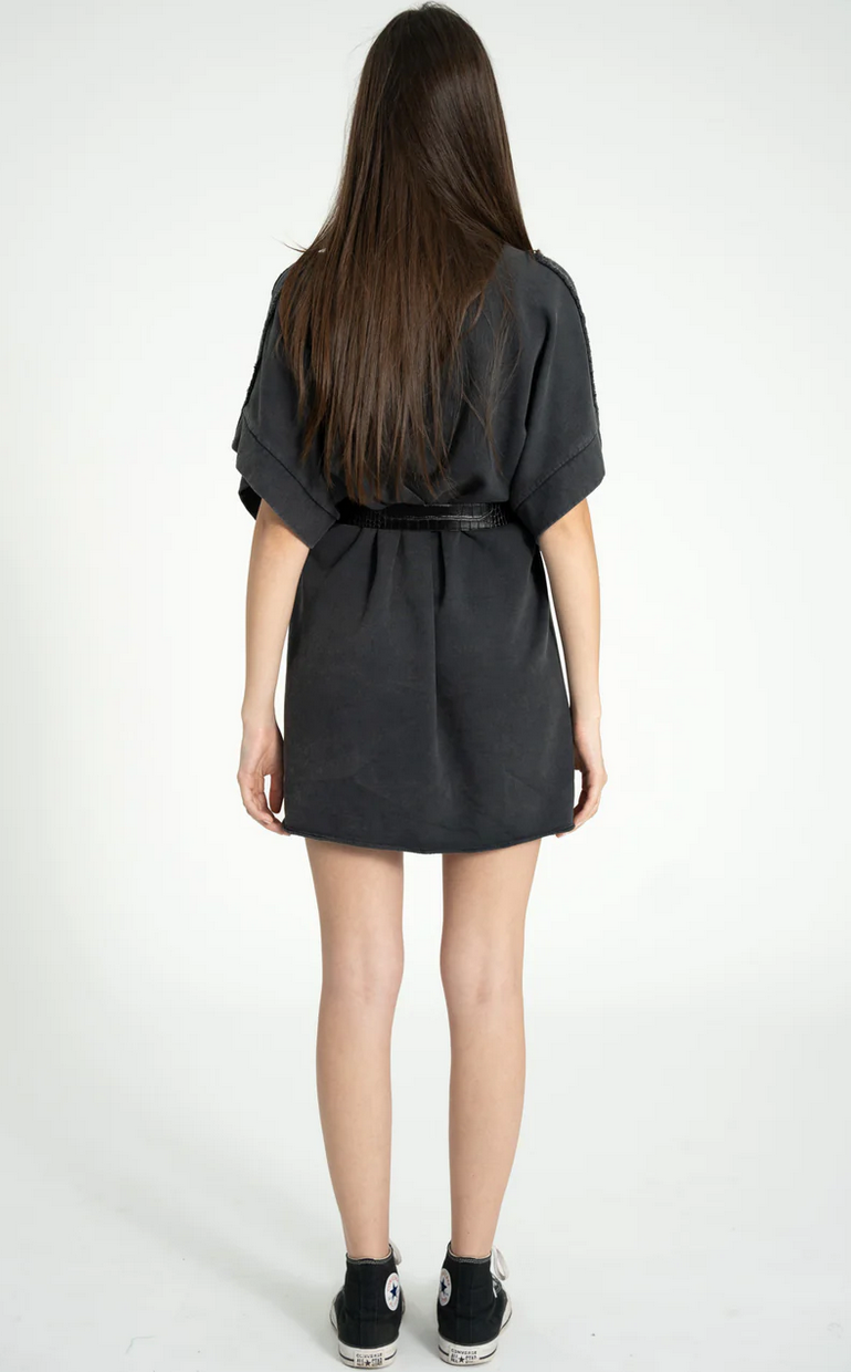 sisters department - shirt dress, washed black, dance society - Lubus & moi