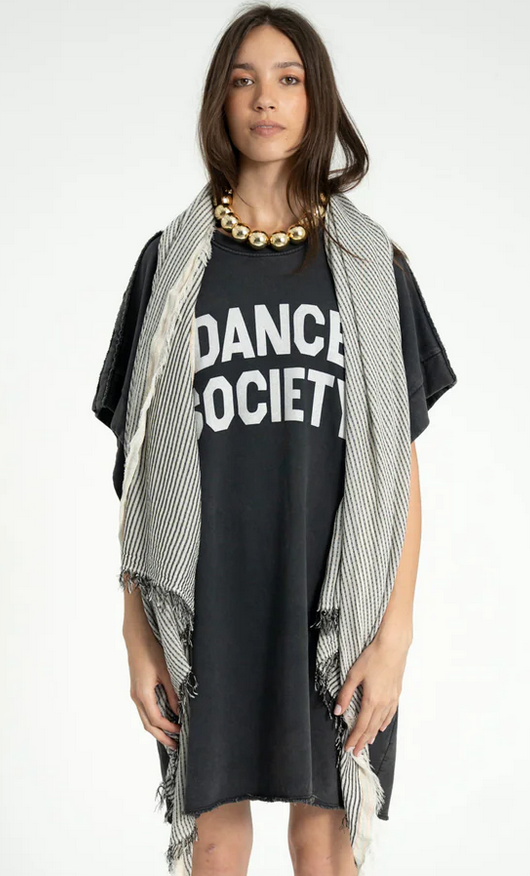 sisters department - shirt dress, washed black, dance society - Lubus & moi