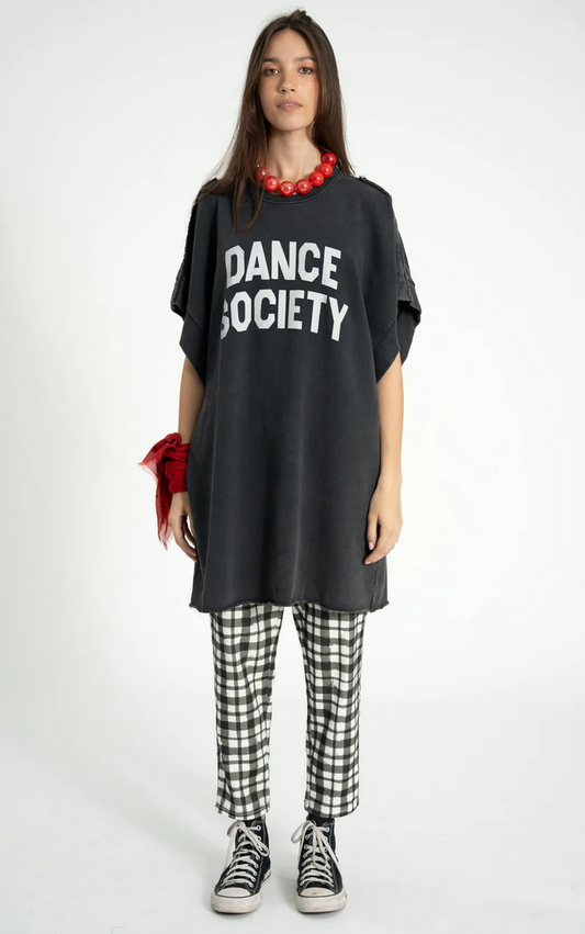 sisters department - shirt dress, washed black, dance society - Lubus & moi