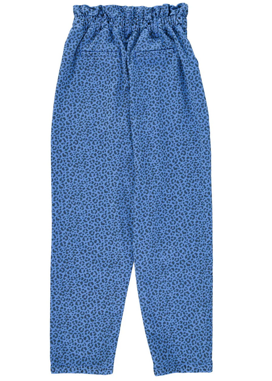 sisters department - trousers blue with animal print - Lubus & moi