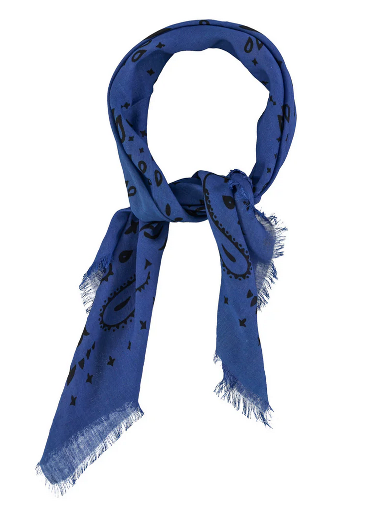 sisters department - scarf paisley blue - Lubus & moi