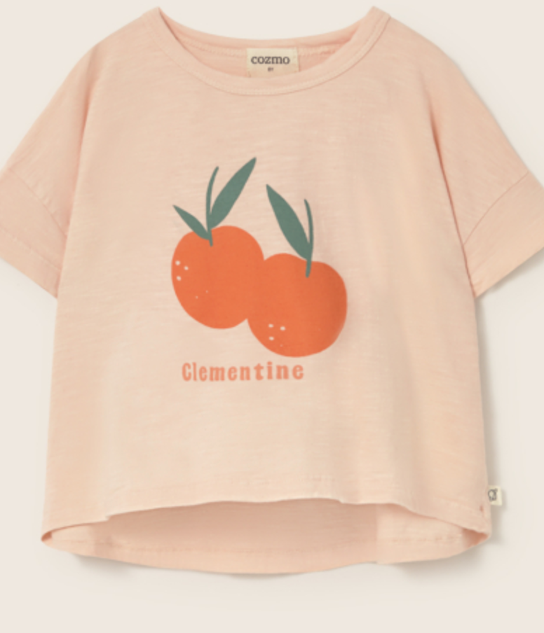 cozmo - shirt syra cloud pink-soft slub cotton - Lubus & moi