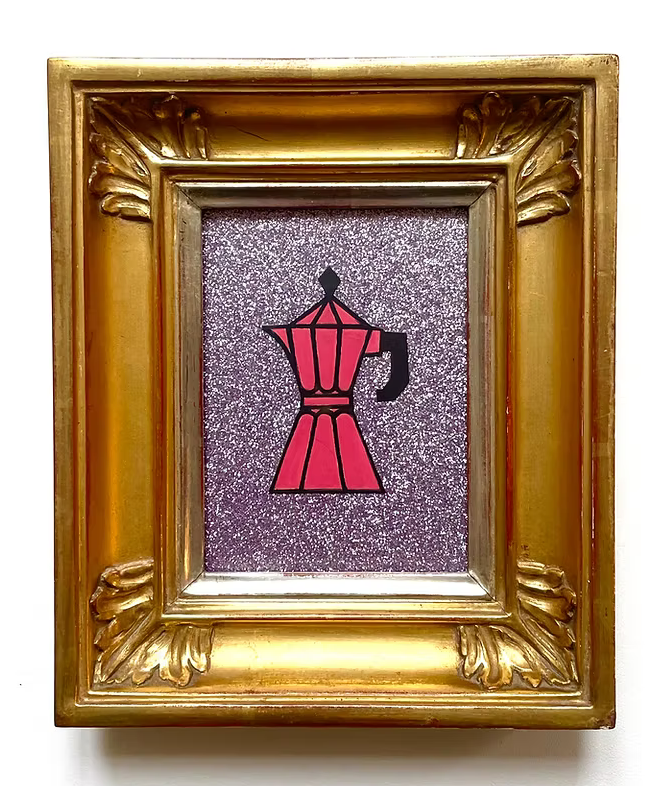 kids pics - espressopot glitter purple - Lubus & moi