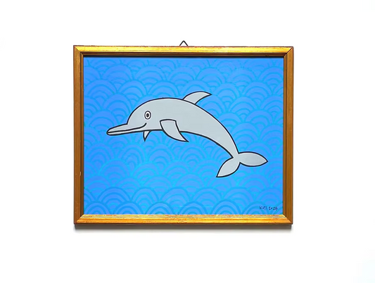 kids pics - dolphin waves blue - Lubus & moi