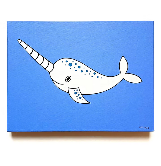 kids pics - narwhale grey/blue - Lubus & moi