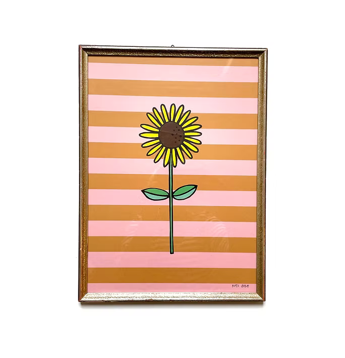 kids pics - sunflower old pink/brown - Lubus & moi