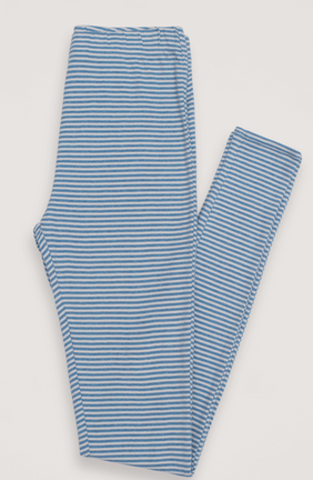 serendipity organics - leggings, azur/stripe - Lubus & moi