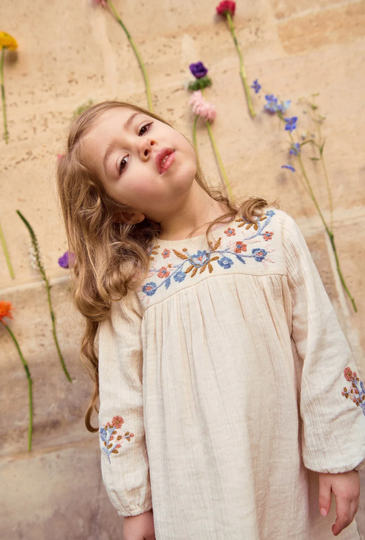 louise misha - dress sophia cream - Lubus & moi