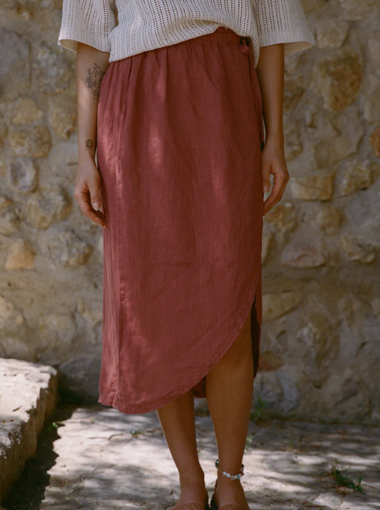 nénés paris - susan robe, terracotta - Lubus & moi