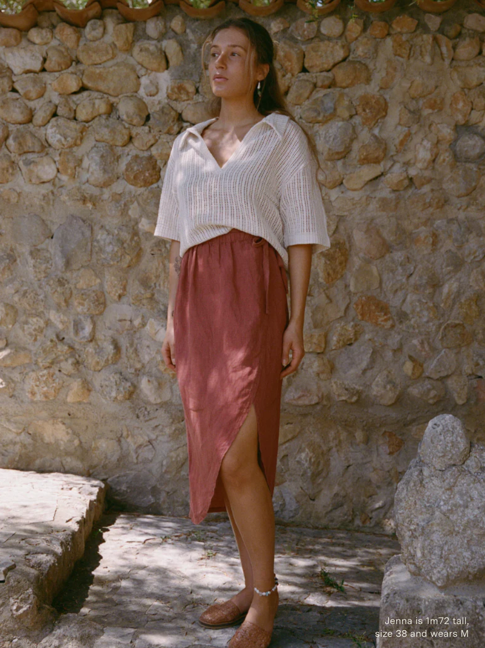 nénés paris - susan robe, terracotta - Lubus & moi