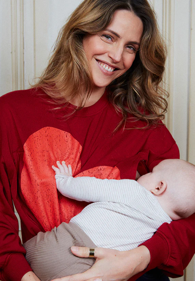 tajinebanane - amore breastfeeding shirt - Lubus & moi