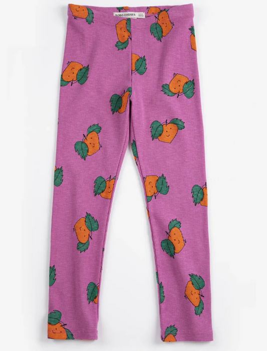 bobo choses kids - tangerine allover leggings - Lubus & moi