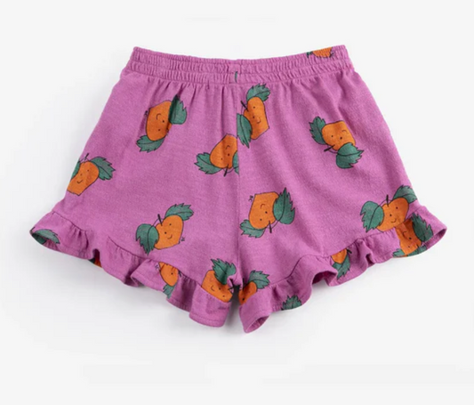 bobo choses kids - tangerine allover shorts - Lubus & moi