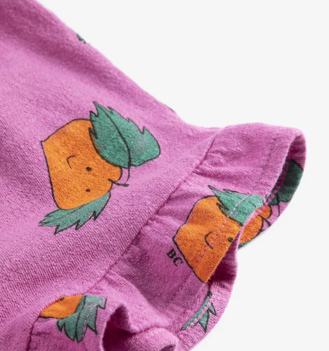 bobo choses kids - tangerine allover shorts - Lubus & moi