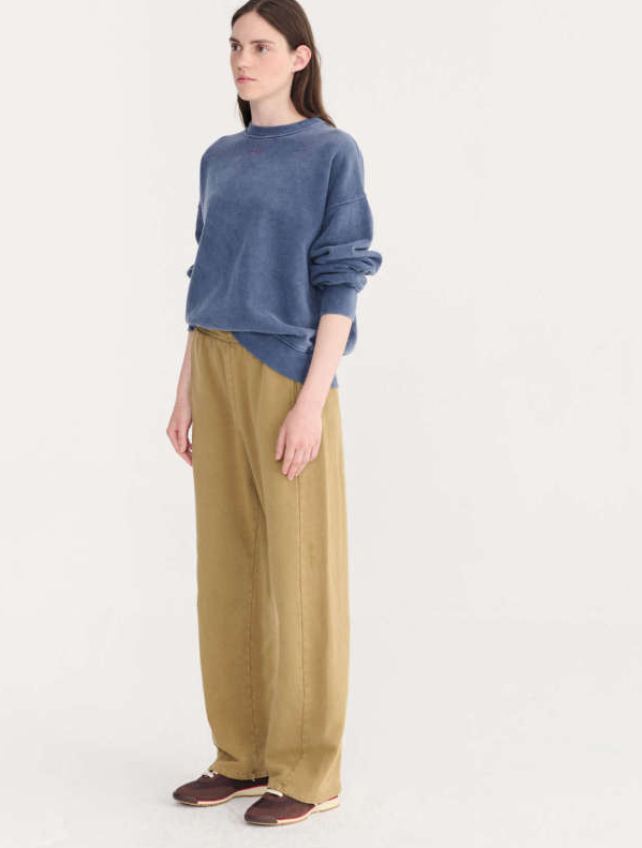 bobo choses adults - embroidery sweatshirt blue - Lubus & moi