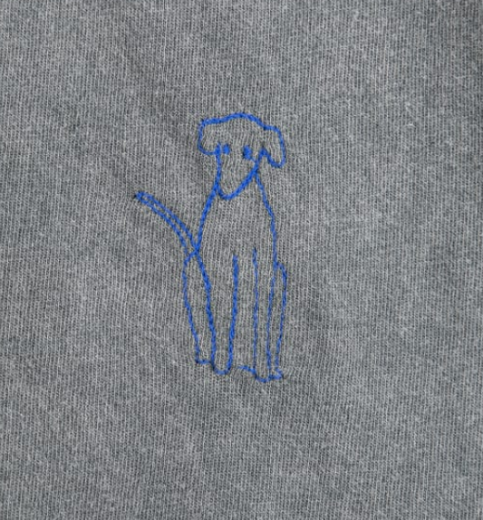 bobo choses adults - v neck shirt grey - Lubus & moi