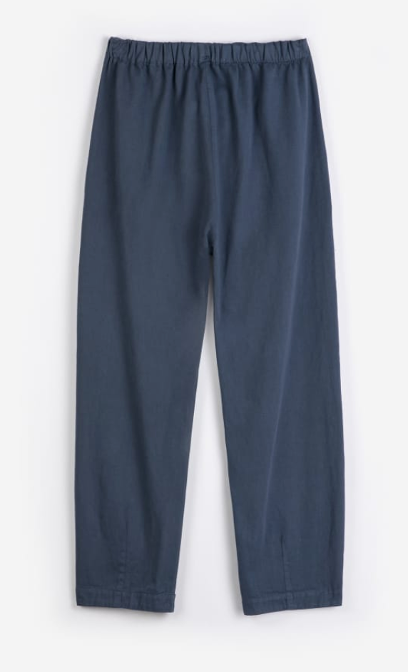 bobo choses adults - pleated trousers, blue - Lubus & moi