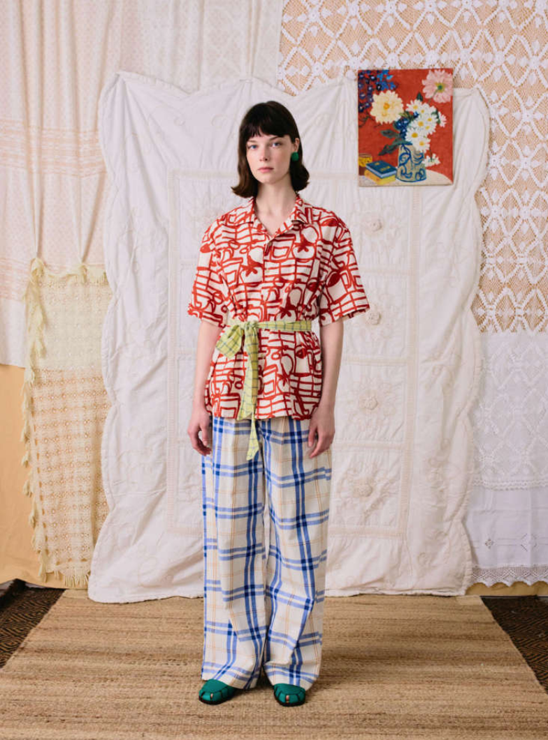 bobo choses adults - cookery festival allover shirt red - Lubus & moi