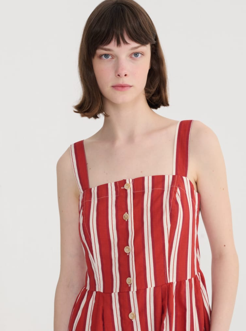 bobo choses adults - striped strap dress - Lubus & moi