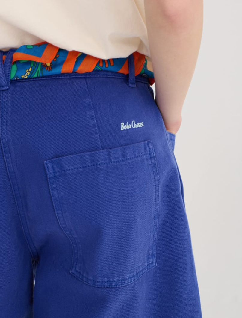 bobo choses adults - pleated twill bermudas - Lubus & moi