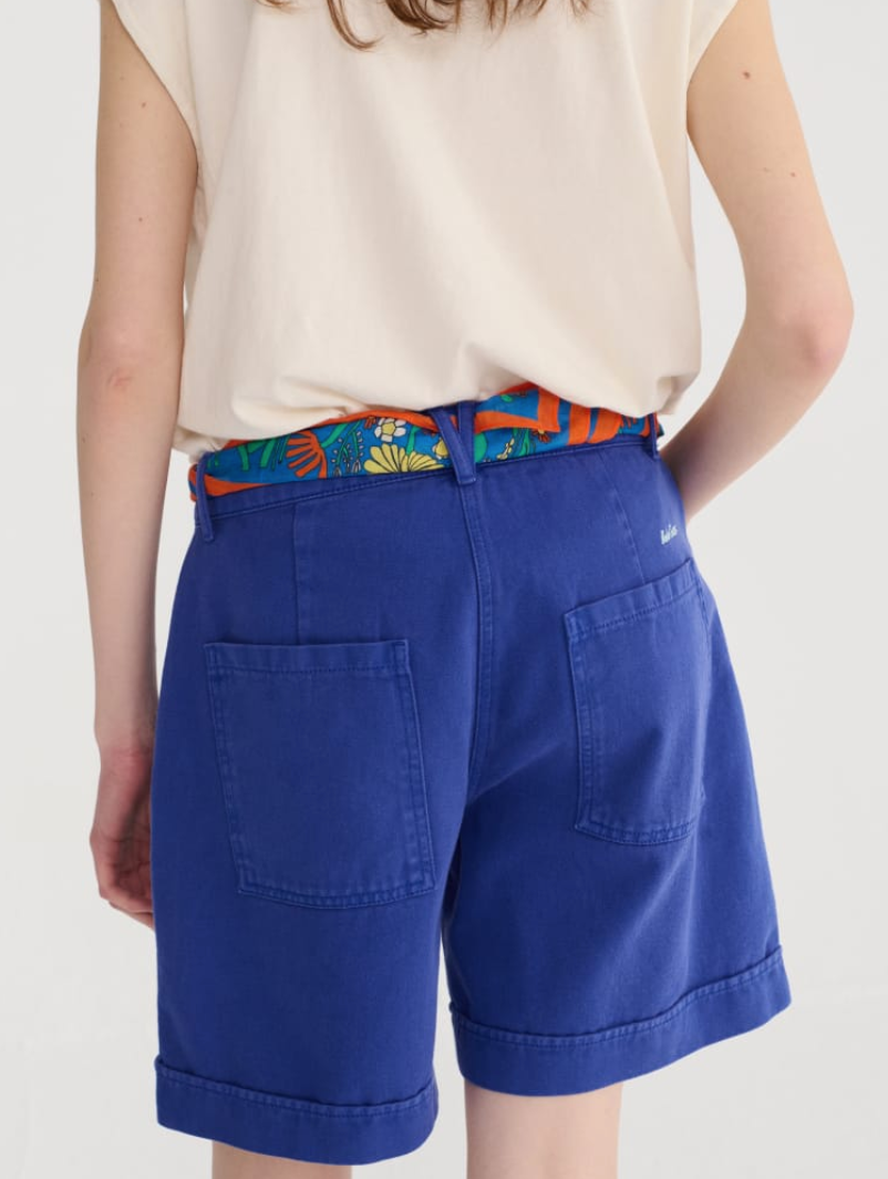bobo choses adults - pleated twill bermudas - Lubus & moi