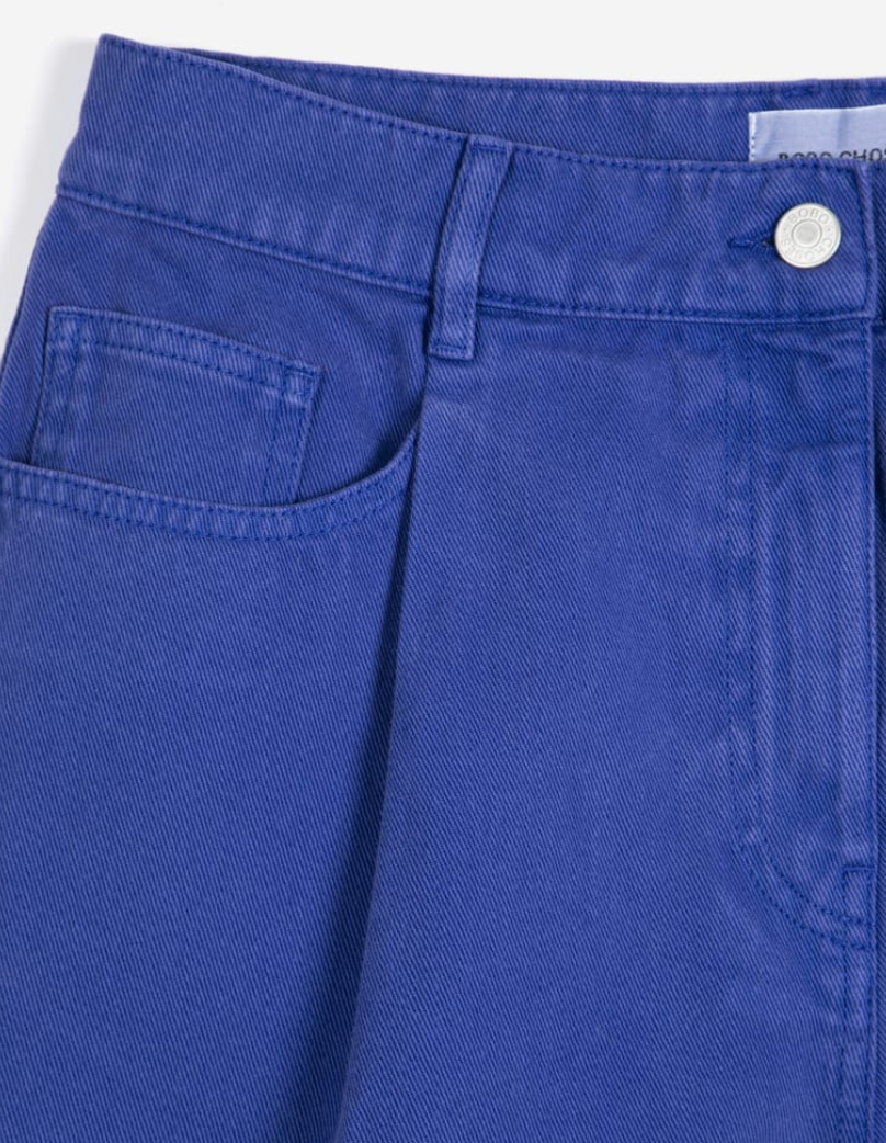bobo choses adults - pleated twill bermudas - Lubus & moi