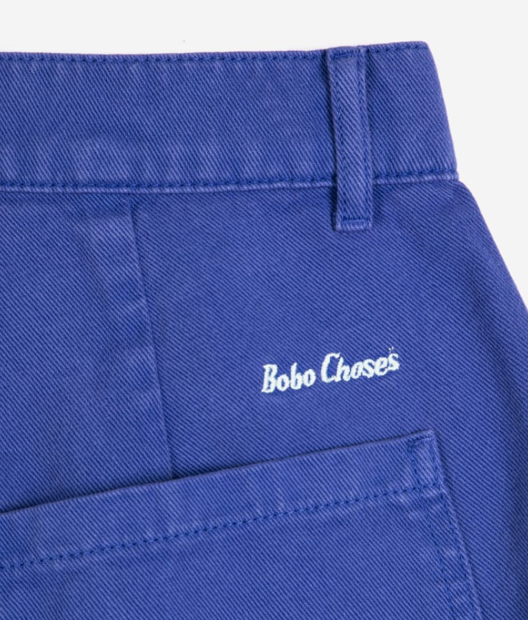 bobo choses adults - pleated twill bermudas - Lubus & moi